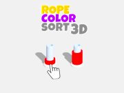 Hra Triedenie podľa farby lana 3D online