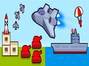 Hra Bombardér: 2d vzduchový úder online