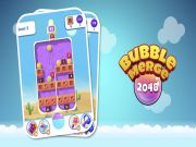 Hra Zlúčenie bublín 2048 online