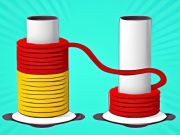 Hra Triedenie podľa farby lana 3D online