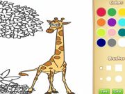 Hra Vyfarbenie kníh pre deti: Animal Jungle online