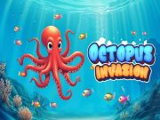 Hra Invázia na chobotnicu online