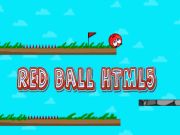 Hra Červená guľa HTML5 online