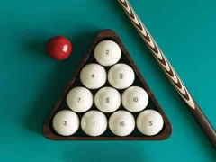 Hra Billiard 3D: Ruská pyramída online