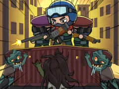 Hra Nekonečná ochrana pred zombie online