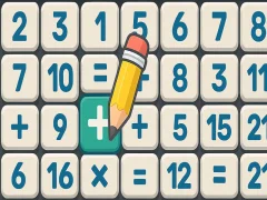 Hra Matematická krížovka online