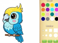 Hra Vyfarbenie knihy: Kawyan Animal online