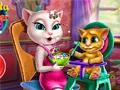 Hra Angela: Kŕmenie Batolata online