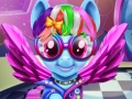 Hra Dúhový pony: skutočné strihy vlasov online Hra Dúhový pony: skutočné strihy vlasov online