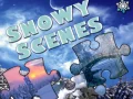 Hra Puzzle: Snehové scény online