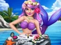 Hra Štýl make-upu princeznej morskej panny online Hra Štýl make-upu princeznej morskej panny online