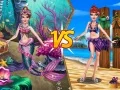Hra Morská panna vs Princezná: Oblečenie online Hra Morská panna vs Princezná: Oblečenie online