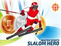 Hra Zimné Športy: Hrdina Slalomu online