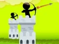 Hra Stickman Lukostrelec Hrad online