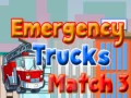 Hra Havarijné nákladné autá Match 3 online Hra Havarijné nákladné autá Match 3 online