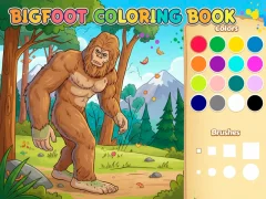 Hra Omaľovánka: Bigfoot online