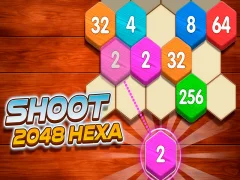 Hra Shoot 2048 Hexa online