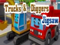 Hra Puzzle Nákladné vozidlá a Bageri online Hra Puzzle Nákladné vozidlá a Bageri online