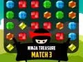 Hra Ninja Poklad Zápas 3 online Hra Ninja Poklad Zápas 3 online