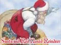 Hra Santa a sob s červeným nosom online