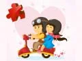 Hra Hra puzzle na Deň svätého Valentína online Hra Hra puzzle na Deň svätého Valentína online