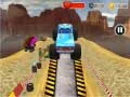 Hra Monster Truck Tricky Kúsky online Hra Monster Truck Tricky Kúsky online