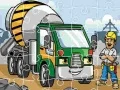 Hra Puzzle s stavebnými nákladnými autami online Hra Puzzle s stavebnými nákladnými autami online