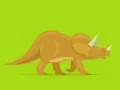 Hra Roztomilé dinosaury farbičky online