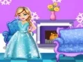 Hra Dizajn Domu Bábiky Ľadovej Princeznej online
