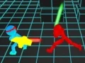 Hra Stickman Neon Bojovníci: Boj s Mečom online