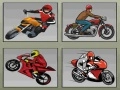 Hra Pamäť pretekárskych motocyklov online