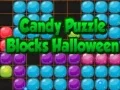 Hra Halloween Candy Puzzle Bloky online