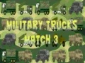 Hra Vojenské Nákladné Autá Match 3 online