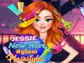 Hra Jessie Nový Rok #Glamour Účesy online