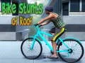 Hra Bicyklové kaskadérske kúsky na streche online