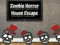 Hra Únik z domu zombie hrôzy online