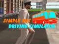 Hra Jednoduchý simulátor jazdy autobusom online
