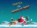 Hra Santa Na Bicykli online