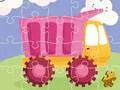 Hra Roztomilá Detská Puzzle s Kamiónmi online Hra Roztomilá Detská Puzzle s Kamiónmi online