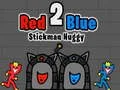 Hra Červený a Modrý Stickman Objatie 2 online