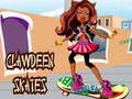 Hra Clawdeen na korčuliach online Hra Clawdeen na korčuliach online