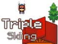 Hra Trojnásobné Lyžovanie 2D online