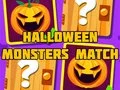 Hra Halloween Monštrá Zápas online