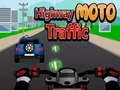 Hra Motocyklový provoz na diaľnici online Hra Motocyklový provoz na diaľnici online