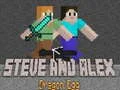 Hra Steve a Alex: Dračia Vajce online