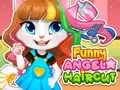 Hra Vtipný strih pre Angelu online Hra Vtipný strih pre Angelu online