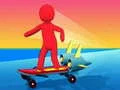 Hra Bláznivý Skate Pretek online