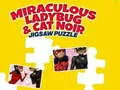 Hra Zázračná lienka a Čierny mačka: Puzzle online