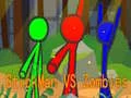 Hra StickMan Bratia proti Zombie online