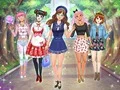 Hra Oblečenie Anime na Strednej Škole online